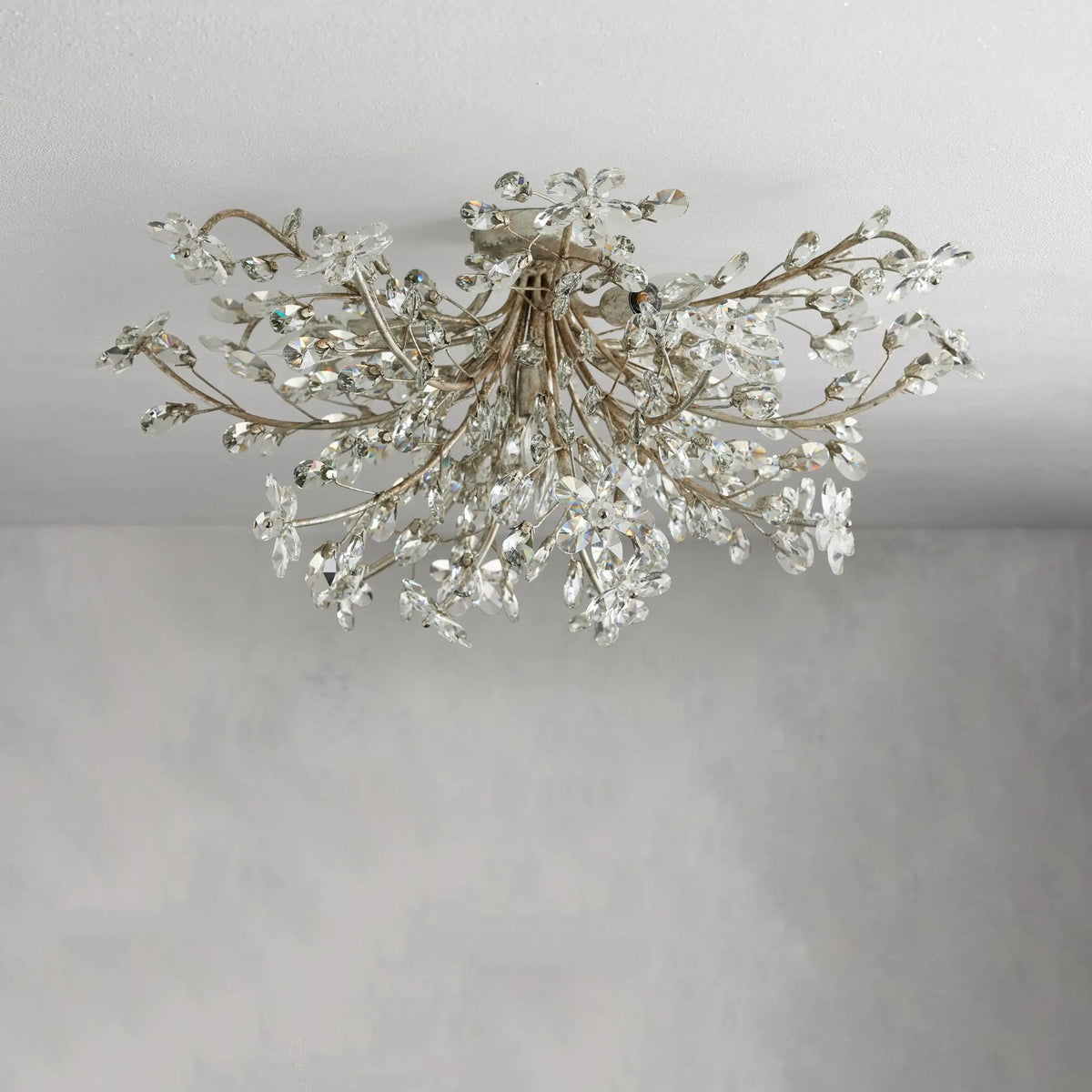 Fiore Delicate Flower Flush Mount