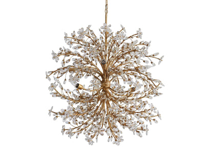 Fiore Sculpted Petals Round Chandelier