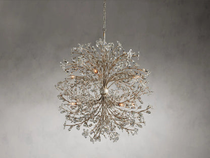 Fiore Sculpted Petals Round Chandelier