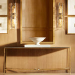 Lattice Module Glass Double Wall Sconce