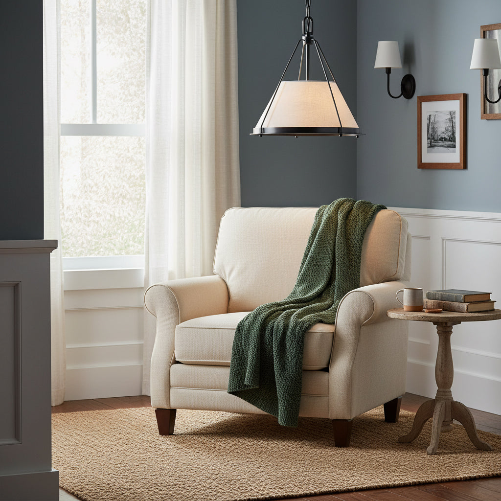 Shelton Dual Weave Pendant Light