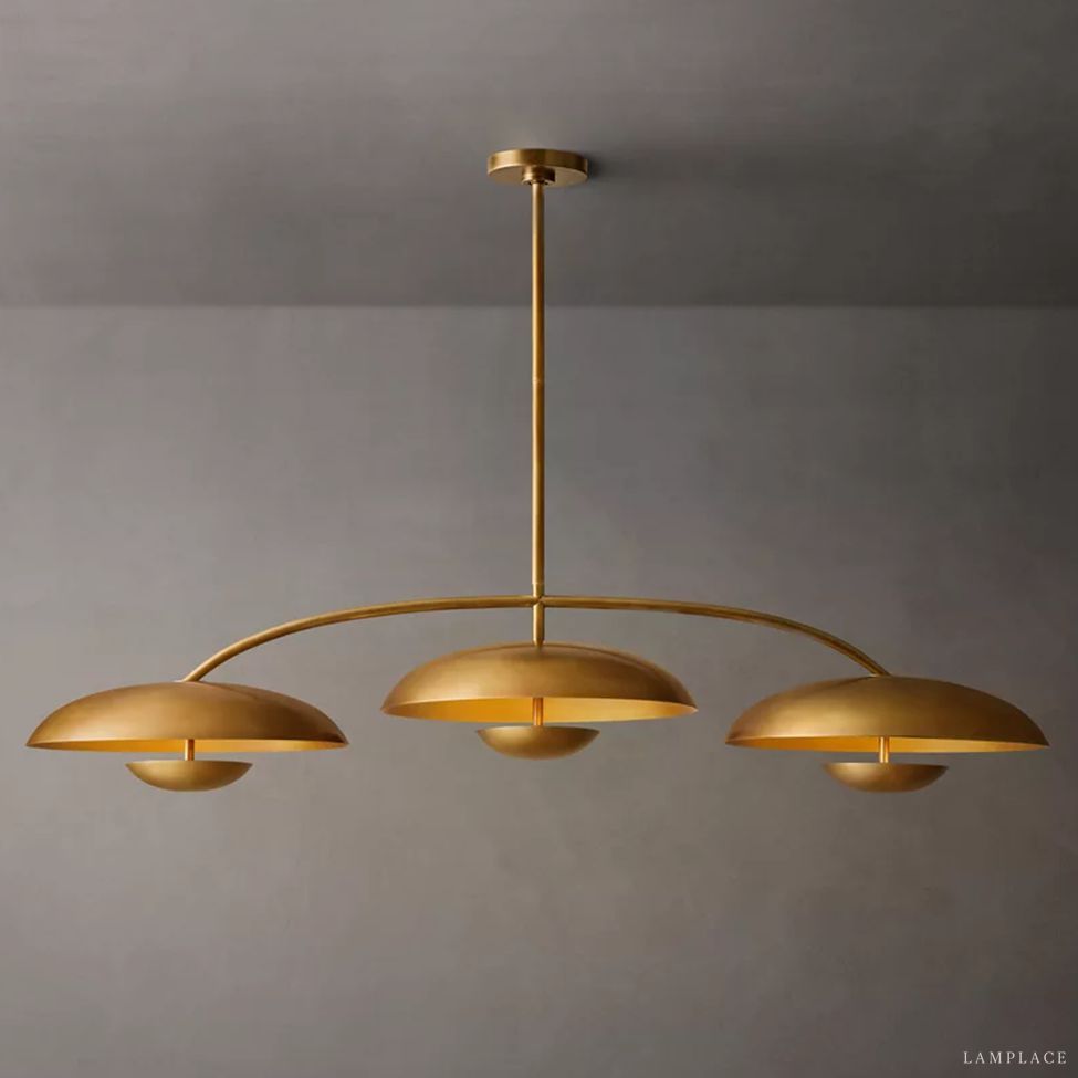 Cosmic Interstellar Glow Linear Chandelier