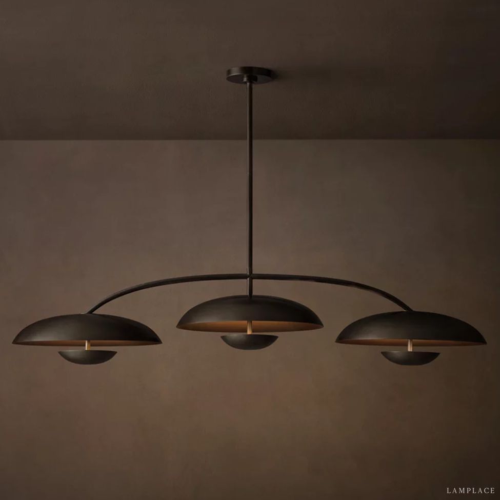 Cosmic Interstellar Glow Linear Chandelier
