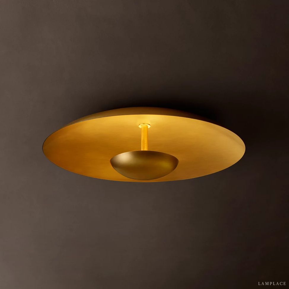 Cosmic Interstellar Glow Flush Mount