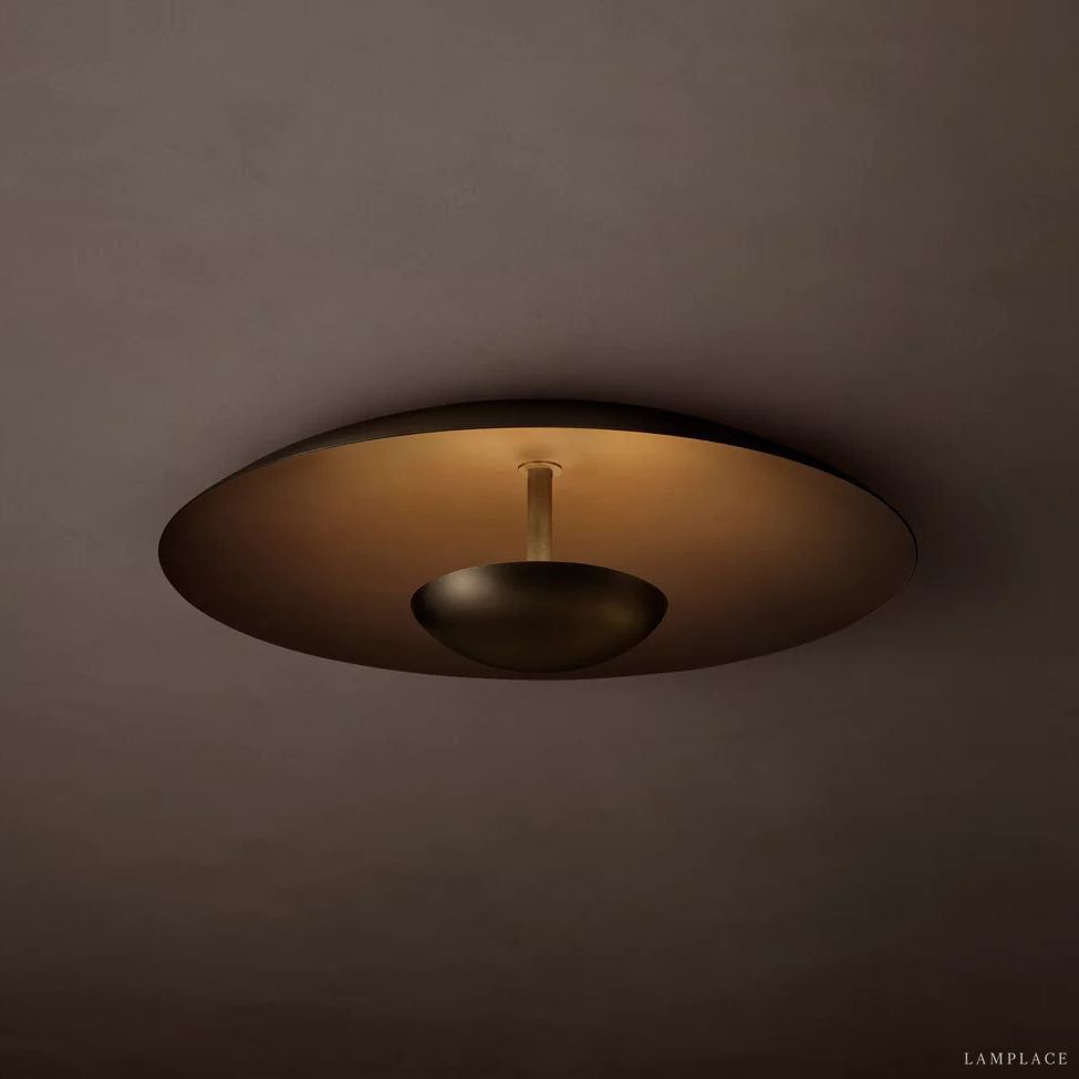 Cosmic Interstellar Glow Flush Mount