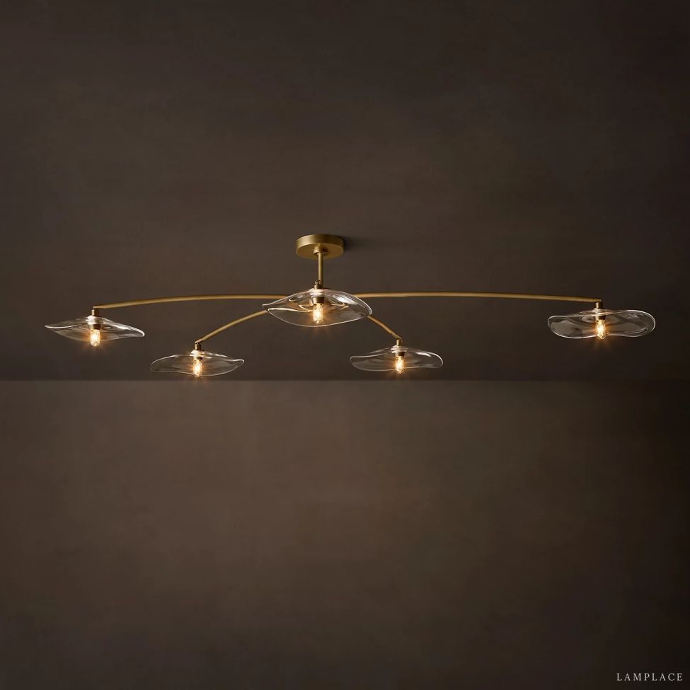 Lily Organic Form Flush Mount