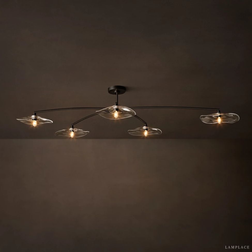 Lily Organic Form Flush Mount