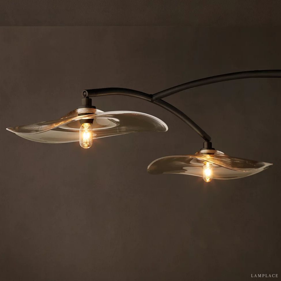 Lily Organic Form Flush Mount