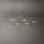 Lily Organic Form Round Chandelier 84"