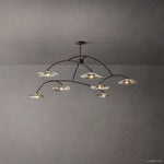 Lily Organic Form Round Chandelier 84"