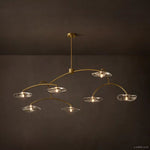 Lily Organic Form Round Chandelier 72"