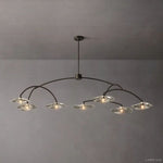 Lily Organic Form Round Chandelier 72"