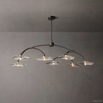 Lily Organic Form Round Chandelier 54"