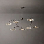 Lily Organic Form Round Chandelier 54"