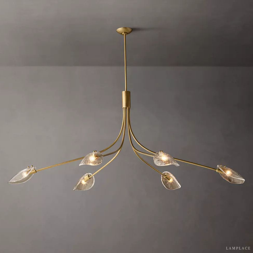 Shell Oceanic Atelier Linear Chandelier 72"