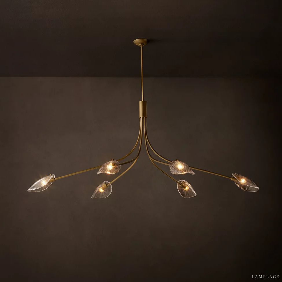 Shell Oceanic Atelier Linear Chandelier 72"