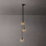 Bubble Ripple Sphere Cascade Pendant Light