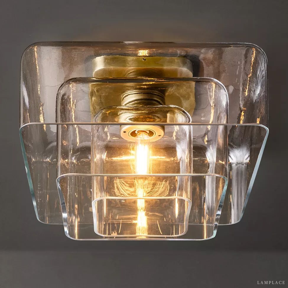 Lacour Prism Layered Flush Mount
