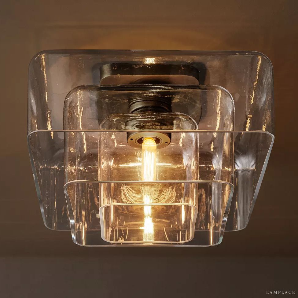 Lacour Prism Layered Flush Mount
