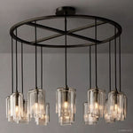 Lacour Prism Layered Round Chandelier 48"