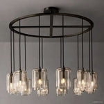 Lacour Prism Layered Round Chandelier 48"