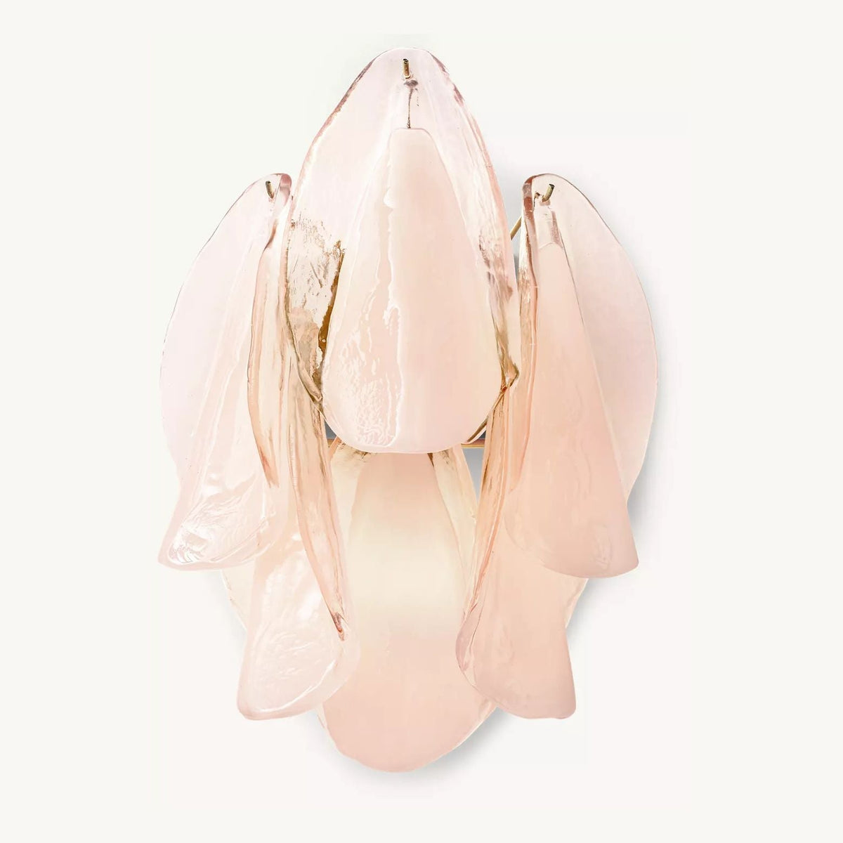 Petalia Stacked Glass Wall Sconce