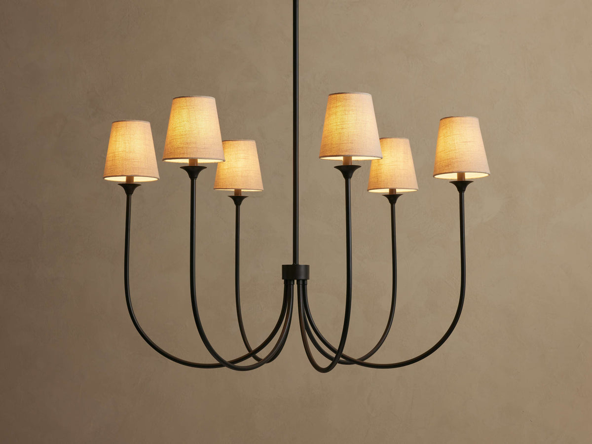 Saige Classic Aesthetic Round Chandelier