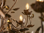 Nicoletta Refined Leaf Round Chandelier