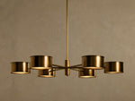 Daphne Metallic Style Round Chandelier