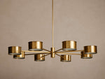 Daphne Metallic Style Round Chandelier