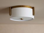 Emmet Geometric Frame Flush Mount