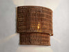 Paloma Handcrafted Rattan Wall Sconce