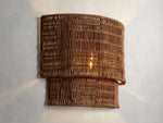 Paloma Handcrafted Rattan Wall Sconce