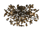 Fiore Sculpted Petals Flush Mount