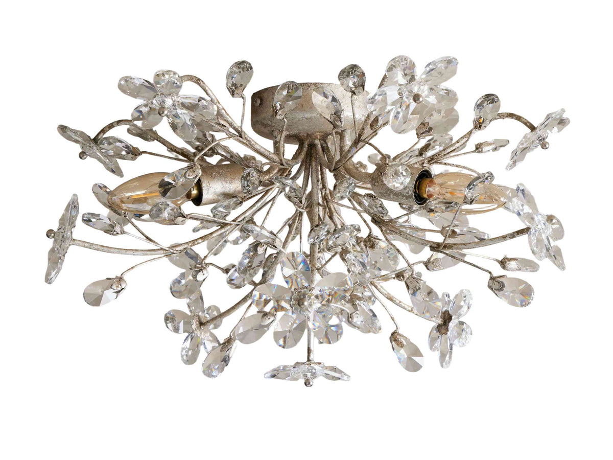 Fiore Sculpted Petals Flush Mount