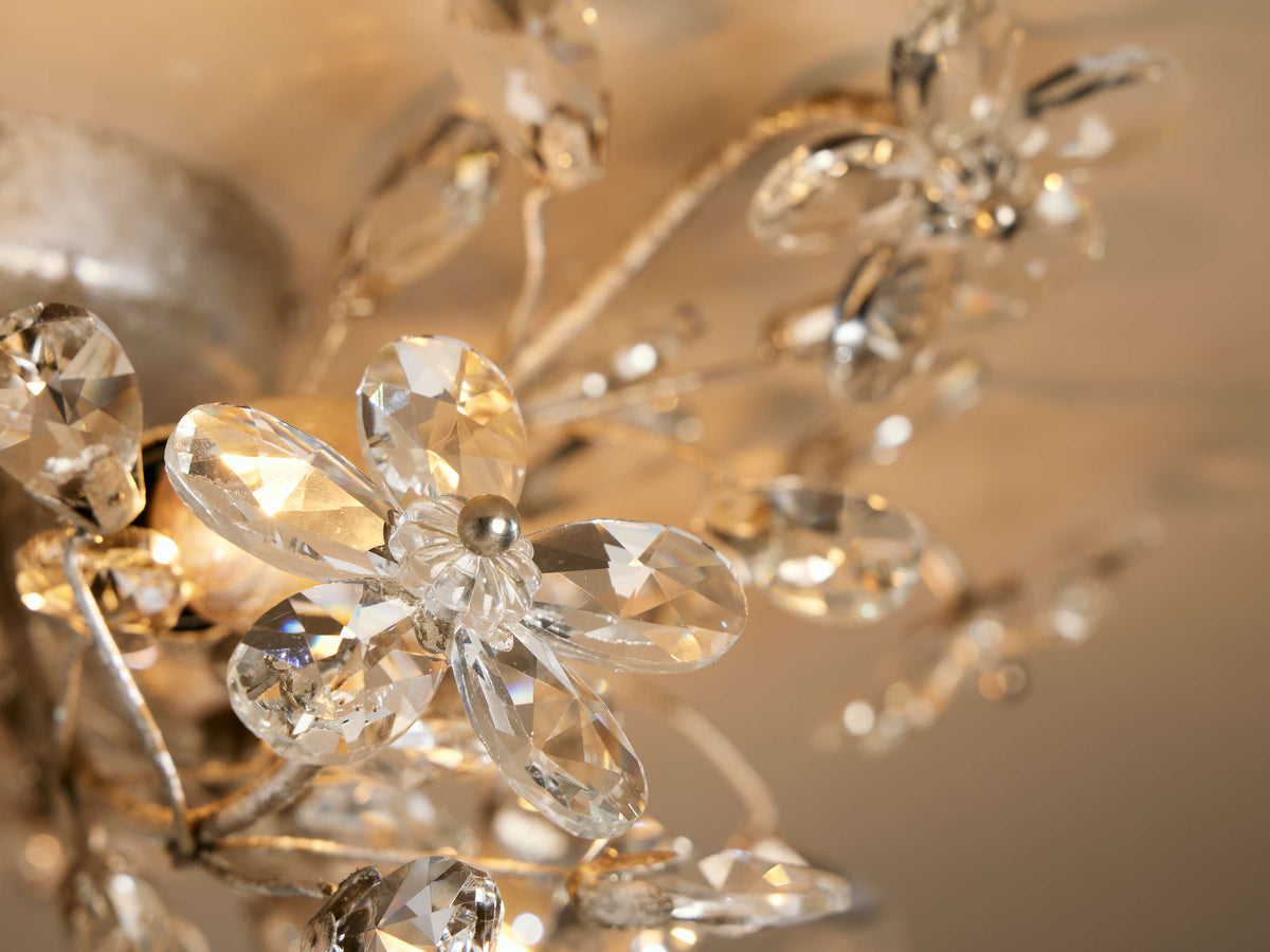 Fiore Sculpted Petals Flush Mount