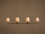 Adria Traditional Torch Double Linear Chandelier