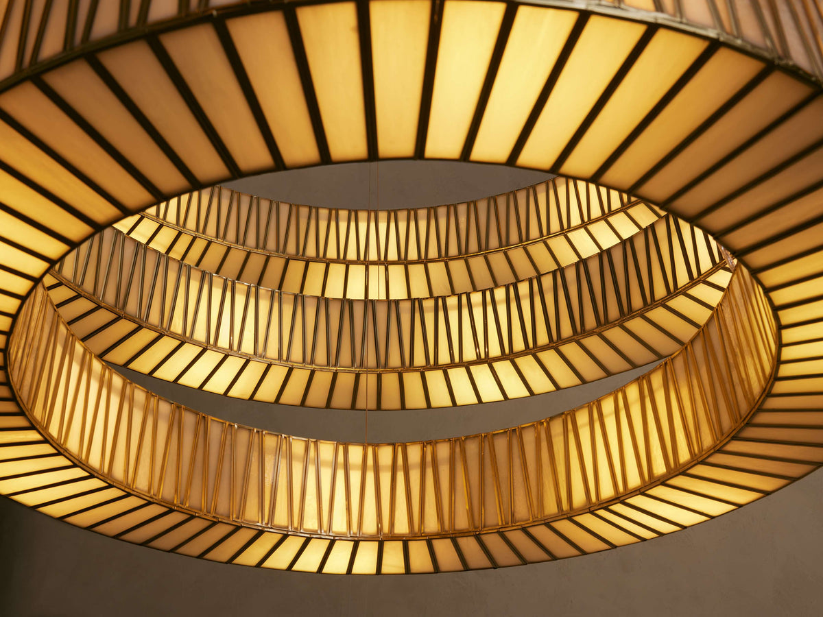 Jeunet Artisan Crafted Three-Tier Round Chandelier
