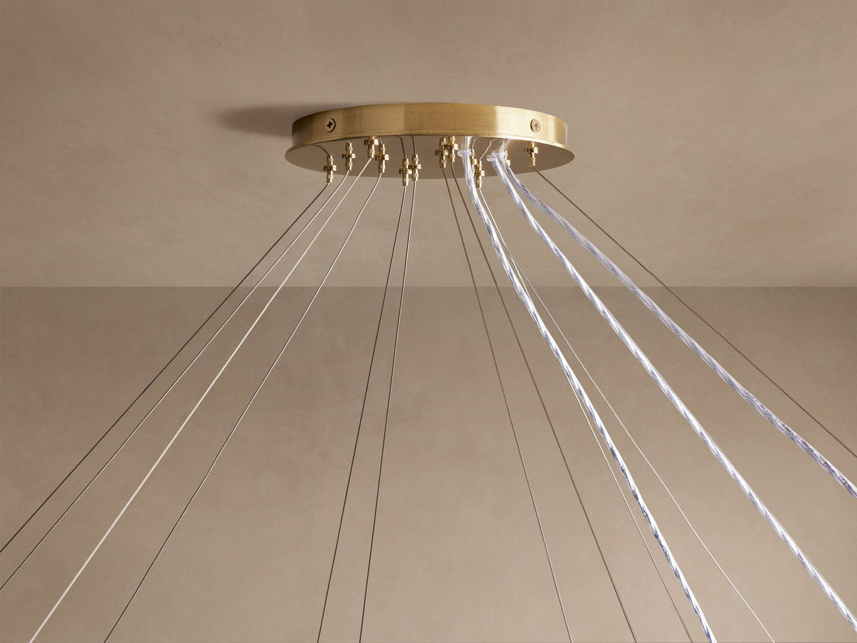 Jeunet Artisan Crafted Three-Tier Round Chandelier