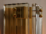Delsie Reeded Glass Wall Sconce