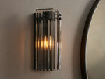 Delsie Reeded Glass Wall Sconce