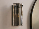 Delsie Reeded Glass Wall Sconce