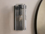 Delsie Reeded Glass Wall Sconce