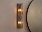 Delsie Reeded Glass Wall Sconce