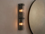 Delsie Reeded Glass Wall Sconce