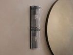 Delsie Reeded Glass Wall Sconce