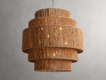 Kash Ornate Beaded Round Chandelier