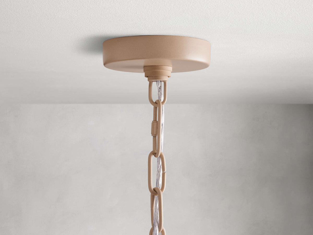 Kash Ornate Beaded Round Chandelier