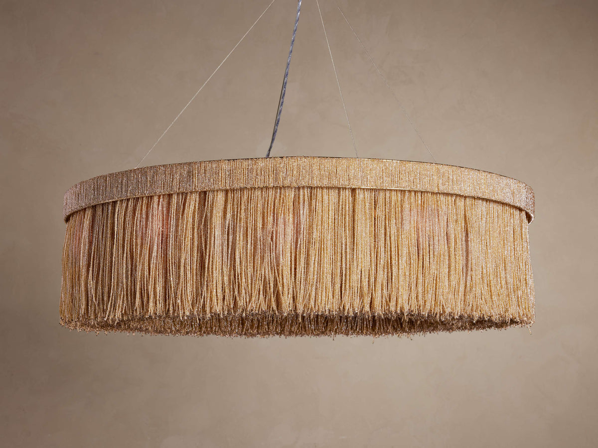 Romilly Beaded Crystal Round Chandelier
