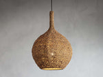 Canela Woven Frame Pendant Light